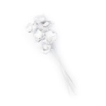 PALM CUP STICK FLOCK WHITE