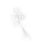 CANE COIL FLOCK WHITE