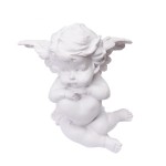 DA01126321 - ANIOŁEK, FIGURKA 14 cm - BIAŁY 