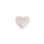 DA633008W - SERCE, SERDUSZKO Z CERAMIKI  5 cm - BIAŁY