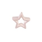 DA6315283-4W - GWIAZDA, GWIAZDKA Z CERAMIKI  6,5 cm - BIAŁY