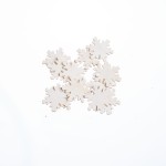 809 - WYCINANKA - ŚNIEŻYNKA, PŁATEK ŚNIEGU DREWNO - 5 cm