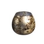 CHO71636/GL-FL - ŚWIECZNIK, LAMPION, WAZON SZKLANY PRZECIERANY