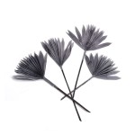 PALM SUN SPEAR FLOCK BLACK