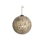 CHO84652 - SZKLANA DEKORACJA WISZACA 21 cm