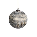 CHO84653 - SZKLANA DEKORACJA WISZACA 25 cm