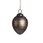 CHO87512BL - SZKLANA DEKORACJA WISZACA 16 cm