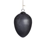 CHO87520BL - SZKLANA DEKORACJA WISZACA 22 cm