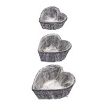 RA75379 SET 3 - KOSZ, KOSZYK, PODSTAWA DO KOMPOZYCJI SERCE