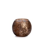 CHO68576/CHA - ŚWIECZNIK, LAMPION, WAZON SZKLANY PRZECIERANY