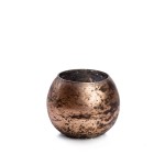 CHO68576P/PCH-FL - ŚWIECZNIK, LAMPION, WAZON SZKLANY PRZECIERANY