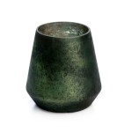 CHO82212G/SOD-GR - ŚWIECZNIK, LAMPION, WAZON SZKLANY PRZECIERANY