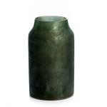 CHO82194G/SOD-GR - SZKŁO, WAZON SZKLANY PRZECIERANY