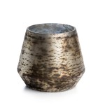 CHO82206/SL-FL - ŚWIECZNIK, LAMPION, WAZON SZKLANY PRZECIERANY