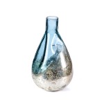 CHO84285 - SZKŁO, WAZON SZKLANY PRZECIERANY