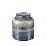 CHO85473/GR - SZKŁO, WAZON SZKLANY PRZECIERANY