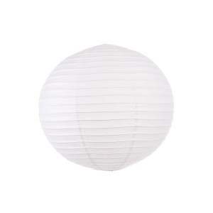 14EVP-WH - LAMPION PAPIEROWY BIAŁY – 35 cm