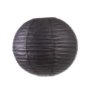 18EVP-BK - LAMPION PAPIEROWY CZARNY – 45 cm