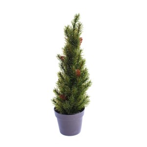 PFC (NMX) - 021M - ŚWIERK Z SZYSZKAMI - CHOINKA SZTUCZNA 32 cm