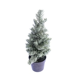 PFC (NMX) - 022FD - ŚWIERK NOBILIS OŚNIEŻONY - CHOINKA SZTUCZNA 32 cm