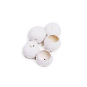BELL CUP FLOCK WHITE