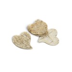 710311 - WYCINANKA - SERCE KORA, DREWNO - 8 cm x 6,5 cm