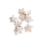WYCINANKA - GWIAZDKA COCO, KOKOS, DREWNO - 3 cm