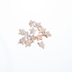 WYCINANKA - GWIAZDKA COCO, KOKOS, DREWNO - 3 cm