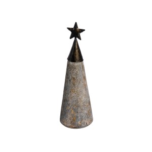 AK85798G - CHOINKA METAL-DREWNO 20 cm