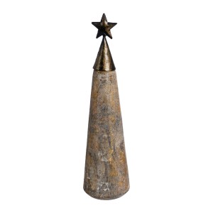 AK85799G - CHOINKA METAL-DREWNO 24 cm