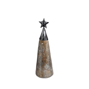 AK85798S - CHOINKA METAL-DREWNO 20 cm