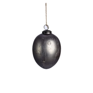 CHO87504BL - SZKLANA DEKORACJA WISZACA 11 cm