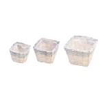 DD25254 - KOSZ, KOSZYK, PODSTAWA DO KOMPOZYCJI WILLOW SET 2