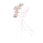 SPONG MUSHROOM STICK FLOCK WHITE