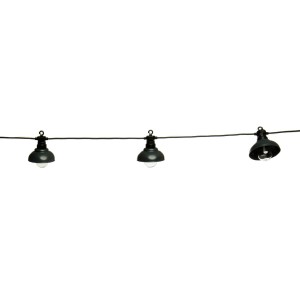 ECO-010-E-IS1 BCWW-A - GIRLANDA ŚWIETLNA,  ŻARÓWKI NA KABLU, INDUSTRIALNE LAMPY – 10 LED - STARTER