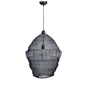 55623-BL - LAMPA WISZĄCA Z METALOWEJ SIATKI
