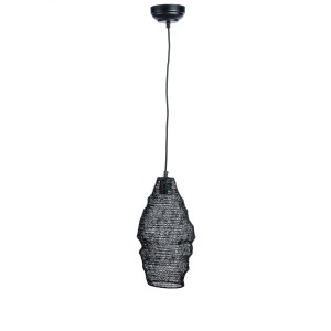59557/BL - LAMPA WISZĄCA Z METALOWEJ SIATKI