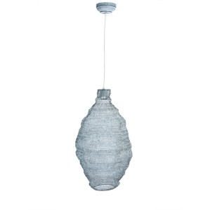 59558/DW - LAMPA WISZĄCA Z METALOWEJ SIATKI